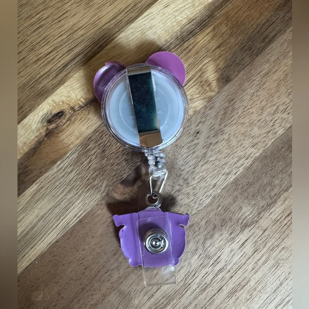 Disney Toy Story Buzz Lightyear Retractable Badge Clip ID Holder